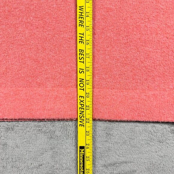 Cozy Deep V Oversized Pullover Sweater Pink Soft Knit by Anthropologie XS - Picture 13 of 13